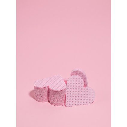 Wowbyme utierka na lepidlo Heart 200ks (Farba Ružová)