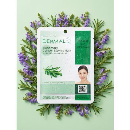 1843 rosemary collagen essence mask