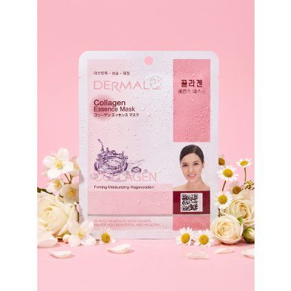 1855 2 collagen essence mask spevnujuca kolagenova platenna maska