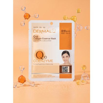 1873 2 q10 collagen essence mask spevnujuca anti age platenna maska