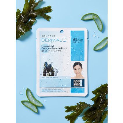1909 3 seaweed collagen essence mask hydratacna maska s morskymi riasami a kolagenom