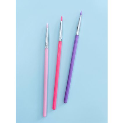 Wowbyme silikónový aplikátor na lash lifting a lamináciu obočia Slim (Farba Sýta ružová)