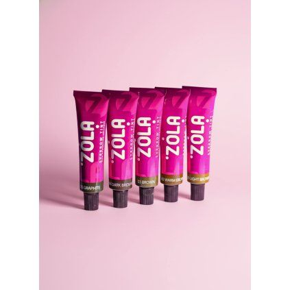 ZOLA farba na obočie s kolagénom 15 ml (Farba 06 Blue Black)