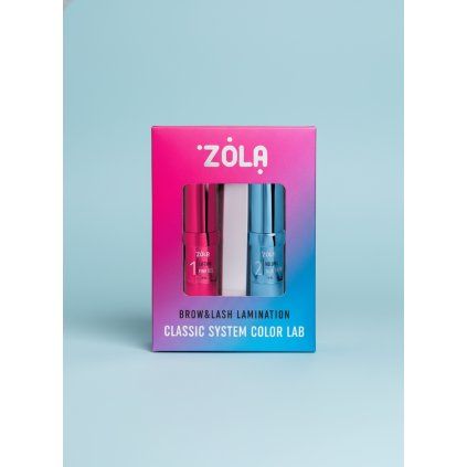 2723 3 zola lash brow lamination classic system color lab ruzovomodra sada na laminaciu rias a obocia