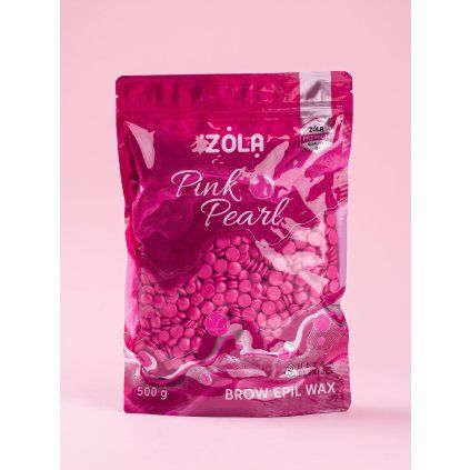 2909 zola brow epil waxpink pearl vosk na obocie 500g
