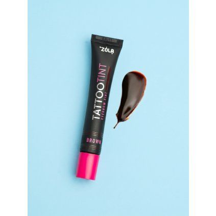 2927 3 zola tattoo tint farba na obocie brown