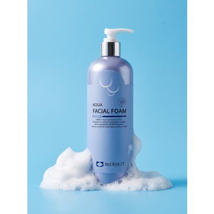 3521 merikit aqua facial foam 500 ml