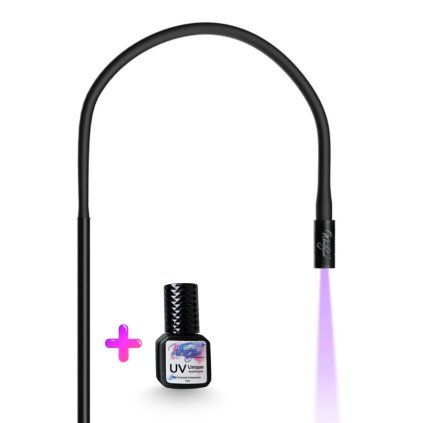 UV lampa Unique 10W + lepidlo Unique (Farba Čierna)