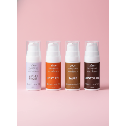 ZOLA x Makarenko x Makarevich Toning Color Tint - Tónovacia maska na obočie 10 ml (Farba Violet Frost)