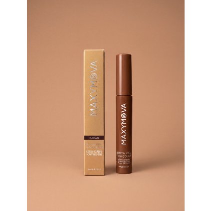 MAXYMOVA Fix&Color farebný fixačný gél na obočie 4 ml (Farba Moka (Black))