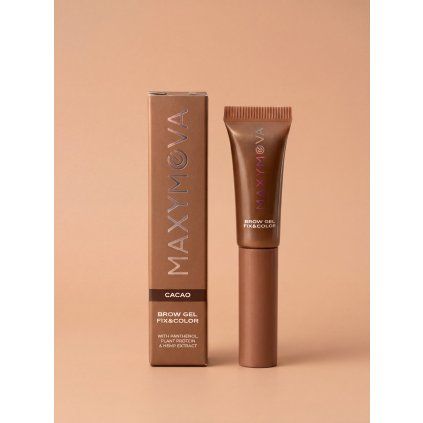 MAXYMOVA Fix&Color farebný fixačný gél na obočie 2,5 ml (Farba Moka (Black))
