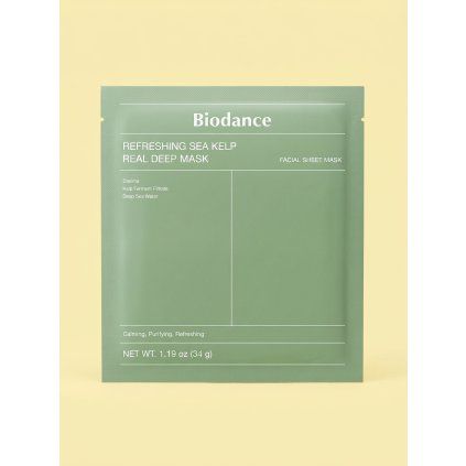 5302 biodance refreshing sea kelp real deep maska na tvar