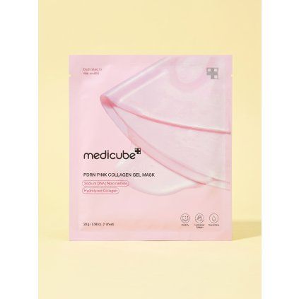 5308 medicube pdrn pink collagen gel maska na tvar