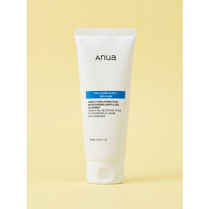 5320 anua hyaluronic acid moisturizing jemny cistiaci gel na tvar 150 ml