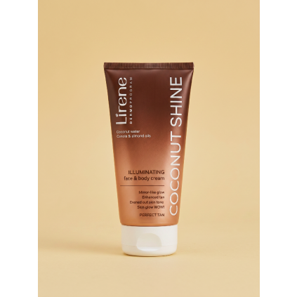 5401 lirene perfect tan rozjasnujuci krem na tvar a telo 150 ml