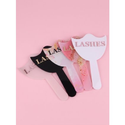 Wowbyme zrkadielko Lashes (Farba Ružová)