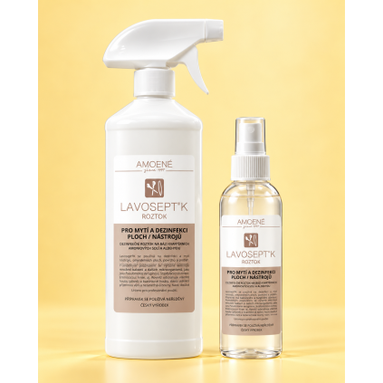 Amoené Lavosept® dezinfekcia na nástroje 500 ml – Citrón