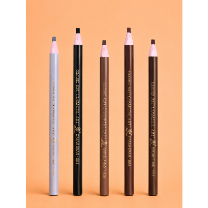 Wowbyme ceruzka na PMU a microblading (Farba Light Coffee)