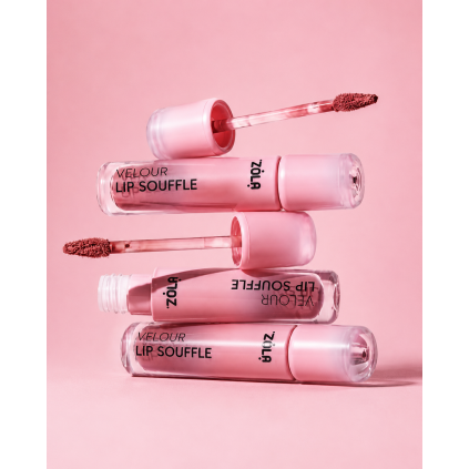 ZOLA VELOUR LIP SOUFFLÉ - matný rúž na pery 4,2 ml (Farba Toffee)
