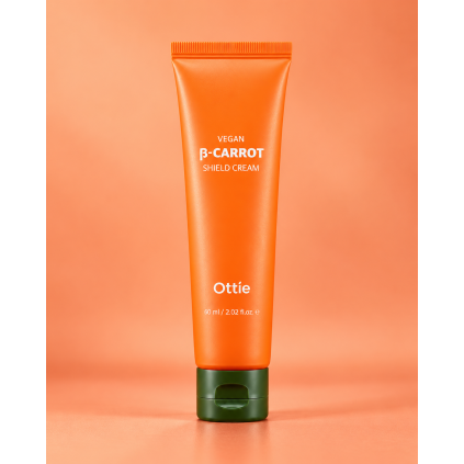 Ottie Vegan Beta-Carrot Shield Cream – vegánsky pleťový krém s betakaroténom 60 ml