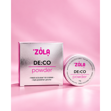 ZOLA Eyebrow Powder Decolourant DE:CO Powder – zosvetľovací a dekolorizačný púder na obočie 10 g