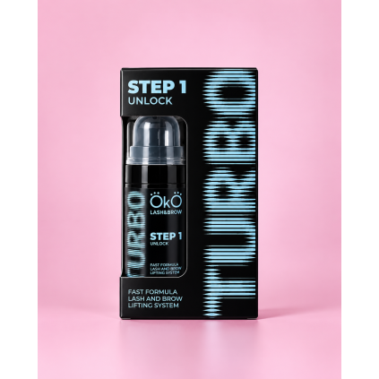 OKO TURBO STEP 1 UNLOCK – 1. krok lash liftingu a laminácie obočia 10 ml