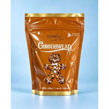 ItalWax Film Wax Gingerbread – krémový depilačný vosk 500 g | Limited Edition
