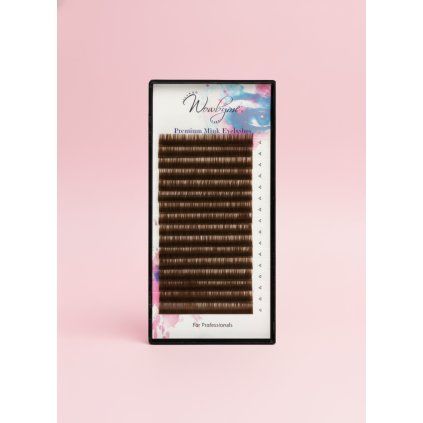 Wowbyme mihalnice Brown 16 lines (Dĺžka mm 8mm, Hrúbka mm 0,20mm, Zakrivenie typ D)