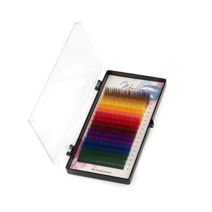 Wowbyme Colour mihalnice 12mm (Dĺžka mm 12mm, Hrúbka mm 0,20mm, Zakrivenie typ D)