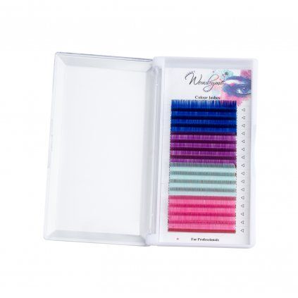 Wowbyme mihalnice 4 Colour 12 mm (Dĺžka mm 12mm, Hrúbka mm 0,07mm, Zakrivenie typ D)