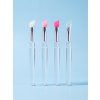Wowbyme silikónový štetec na lash lifting a lamináciu obočia Wide (Farba Transparentná)
