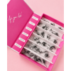 Wowbyme hotové vejáriky 6D Loose Camellia Mix (Hrúbka mm 0,07mm, Zakrivenie typ D)