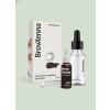 BrowXenna® Henna kit na obočie s bázou na miešanie (Farba 210 Amber)