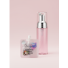 Wowbyme čistiaca sada - koncentrát 10ml + fľaštička 60ml (Farebná kombinácia flaštičky Matná ružová + Strieborná)