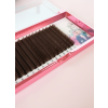 Wowbyme mihalnice Cashmere Flat Chocolate Mix 7-14 mm (Hrúbka mm 0,15mm, Zakrivenie typ L)