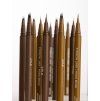 ZOLA Eyebrow Liner with mono brush (Farba Hnedá)