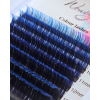 Wowbyme mihalnice Ombré Colour Mix 9-15 mm (Farba Modrá, Hrúbka mm 0,07mm, Zakrivenie typ D)