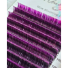 Wowbyme mihalnice Ombré Colour Mix 9-15 mm (Farba Modrá, Hrúbka mm 0,07mm, Zakrivenie typ D)