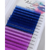 Wowbyme mihalnice Double Colour Blue + Purple Mix 8-15 mm