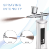 3926 4 oko prenosny airbrush s led displejom