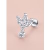 5972 wowbyme labreta crystal crown drop