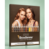 BrowXenna Colour Palette Chart – profesionálny vzorkovník odtieňov henny na obočie