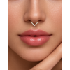 ADORA VÉRA Gold – zlatý titánový clicker piercing so zirkónmi